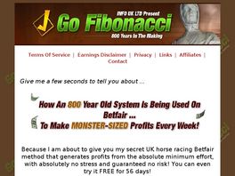 Go to: Go Fibonacci Horseracing System