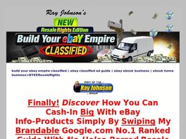 Go to: Build Your eBay(R) EBook Empire Classified Resale Rights