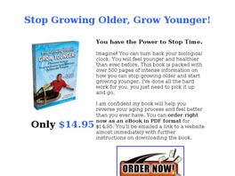 Go to: Stop Growing Older...Grow Younger!