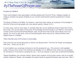 Go to: ByThePowerOfPrayer.