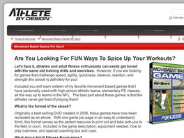Go to: Movement Based Games For Sport