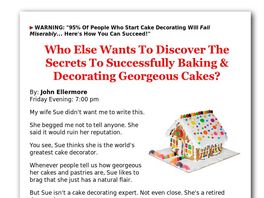 Go to: Cake Decorating Secrets