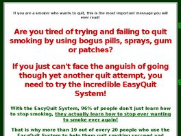 Go to: Easyquit System.