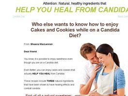 Go to: Cure Candida With Cake!