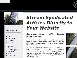 Go to: Article Digests - Syndicated Article Feed.