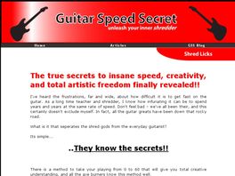 Go to: The Essential Guide To Guitar Virtuosity