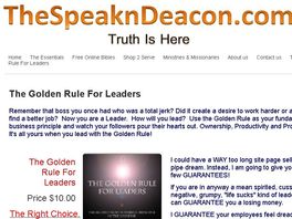Go to: The Golden Rule For Leaders