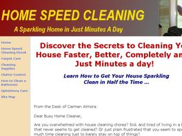 Go to: Home Speed Cleaning Secrets