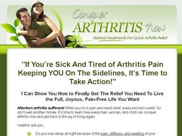 Go to: Conquer Arthritis Now