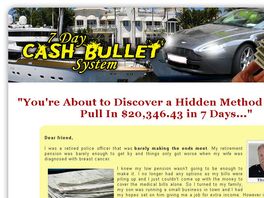 Go to: 7 Day Cash Bullet System