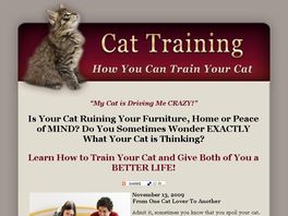 Go to: Cat Training Book For Cat Toilet Training And Breaking Behaviours