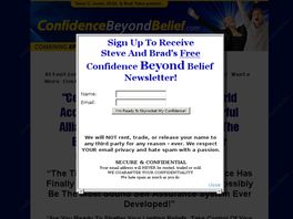 Go to: Confidence Beyond Belief