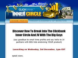 Go to: CB Inner Circle - Jv With The Big Players