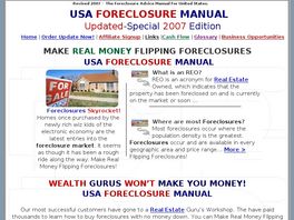 Go to: How To Buy Foreclosures-2007 Edition!