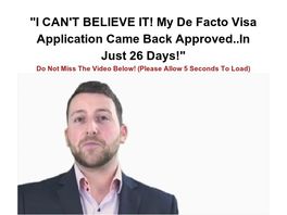 Go to: Fast-track Your De Facto - Australian De Facto Visa Application Advice