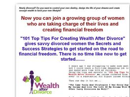 Go to: 101 Top Tips for Creating Wealth After Divorce
