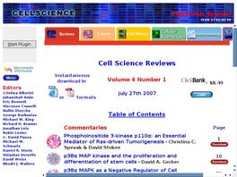 Go to: Cellscience Reviews Journal.