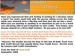 Go to: A Credit Repair Toolkit.
