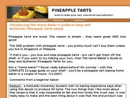Go to: The Home Bakers Guide To Easy And Authentic Pineapple Tarts.
