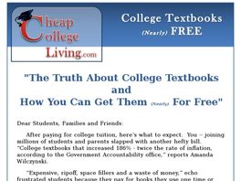 Go to: Cheap College Living.