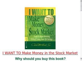 Go to: I Want To Make Money In The Stock Market.