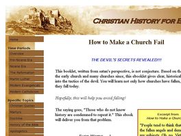 Go to: Christian History For Everyman: Exciting Stories And Interesting Facts