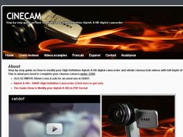 Go to: Cinecam - High Definition Cinema Video Camera Under 200$.