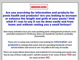Go to: A Fabulous Information Guide For Penis Health & Enlargement