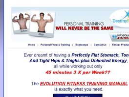 Go to: Destiny Fitness Inc. Training Manual