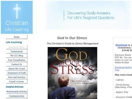 Go to: God In Our Stress: The Christian's Guide To Stress Management