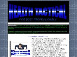 Go to: Health Tactical