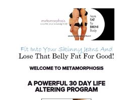 Go to: Metamorphosis: The Secret Code To Fat Loss
