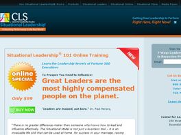 Go to: Success In A Down Market W/ Situational Leadership, Over 14m Trained