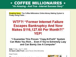 Go to: Make Millions, Live The Lifestyle, Become The New Rich.