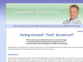 Go to: Complete Relaxation Hypnosis Audio by Glenn Harrold