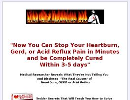 Go to: Cure Your Heartburn.