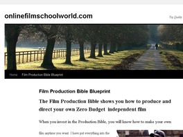 Go to: The Film Production Bible Blueprint