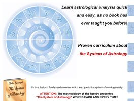 Go to: Proven Curriculum About The System Of Astrology. Earn 50% Per Sales!
