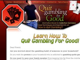 Go to: Quit Gambling For Good.