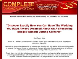 Go to: Complete Wedding Planning And Saving Guide.
