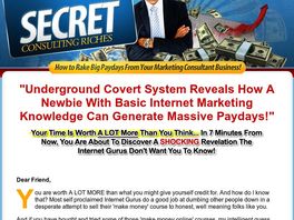 Go to: Secret Consulting Riches - How To Make Money From Online Consulting