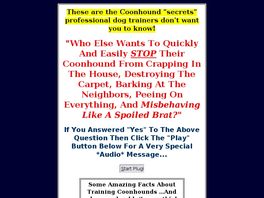 Go to: Coonhound Training.
