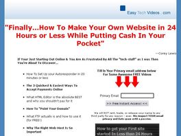 Go to: Be Your Own Webmaster, Quickly And Easily