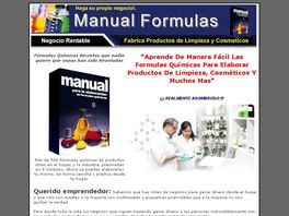 Go to: Manual De Formulas Para Elaborar Productos De Limpieza