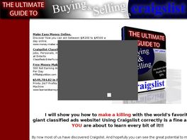 Go to: The Ultimate Guide To Buying & Selling On Craigslist.