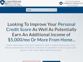 Go to: Credit Repair Biz Academy - Start A Credit Repair Business