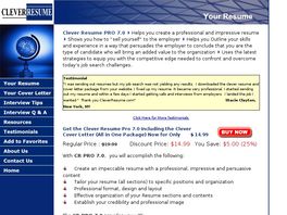 Go to: Professional Resumes & Cover Letter Buil