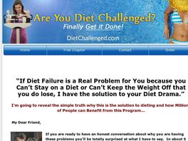 Go to: The Diet Challenged Program