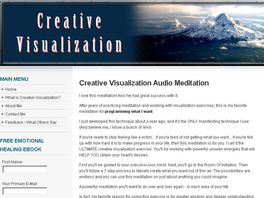 Go to: The Creative Visualizaton Technique
