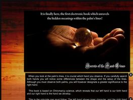 Go to: Secrets Of The Hand Lines.